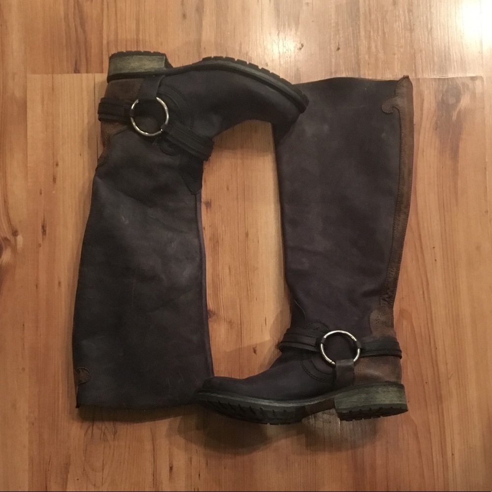 Steve Madden almost new leather boots